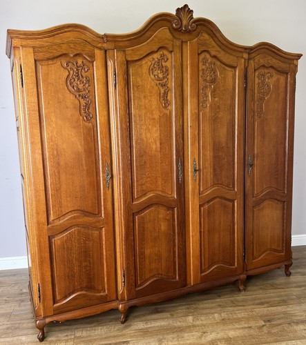 Wardrobe vintage french louis - vintage,