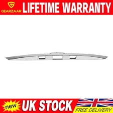 Rear Chrome Tailgate Boot