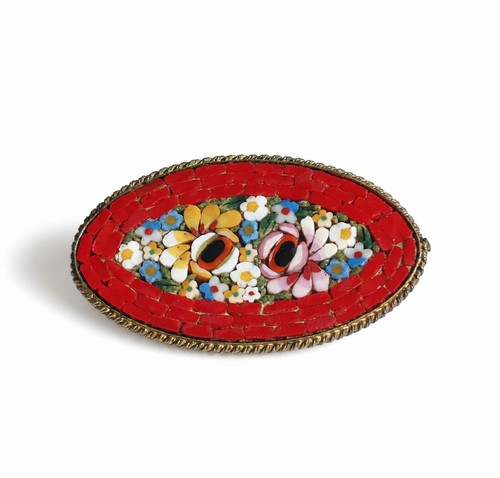 Vintage italian floral - vintage, glass