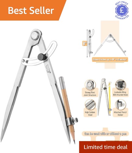 Durable inch drawing - durable, compass