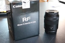 Boxed Canon RF 85mm f2 Macro