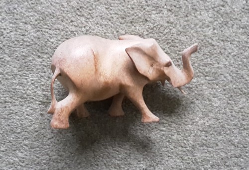 Wood decorative elephant - wood,