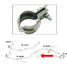 Exhaust Clamp For Citroen C1
