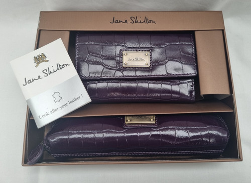 Jane shilton purple leather - jane,