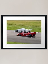 Lola T296 No 67 Framed Art