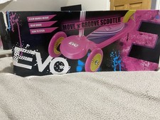 EVO Scooter Pink | 3 Wheel Kids Tilt & Turn 3 Wheeled Scooter Slightly Marked