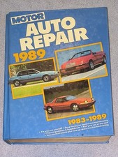 1989 Motor Auto Repair 1983-1989 52nd Edition  General Motors Manual