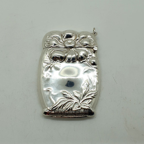 Sterling silver vesta - vesta, case