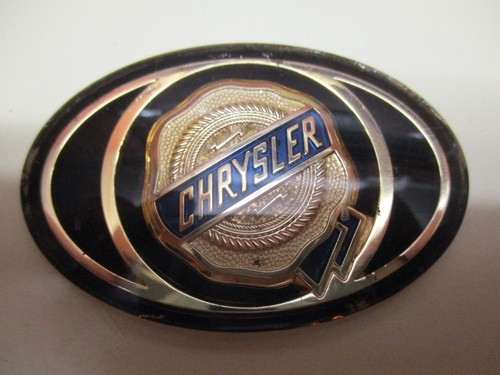 Chrysler steering wheel badge - steering,
