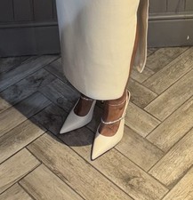 River Island Cream Diamanté Rhinestone Heel Shoes 6 Hen Do Wedding Bridal £56