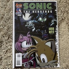 Sonic The Hedgehog issue 282 variant Archie Comic series Rare collectible Sega