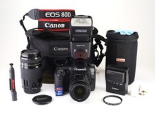 Canon EOS 80D Camera & 18-55mm