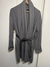 Zara Chevron Knit Belted Long