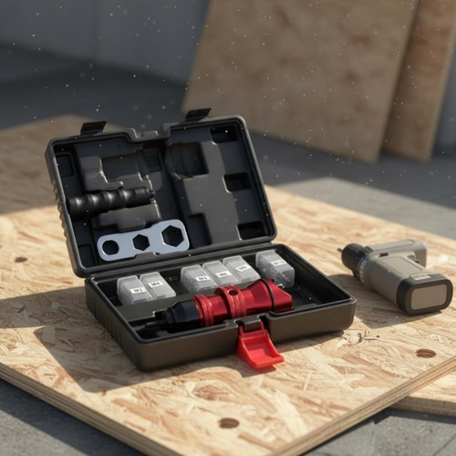 Electric rivet nut adapter - nut, kit
