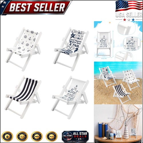 Pcs wooden miniature - 4, beach