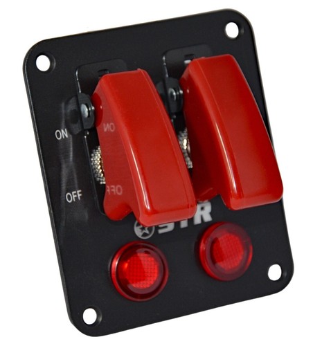 Double flip switch panel - flip,