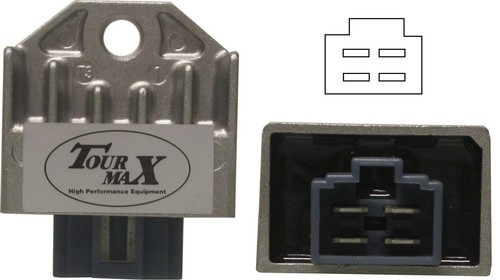 Rectifier yamaha dt125r 02 - yamaha, 99-02