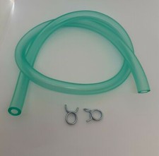 Vespa Fuel Pipe with Clips, Geared LML Petrol Pipe 700mm, 7x12mm PX 125 - 200 T5