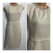 Vintage 1960s cream textured - vintage,
