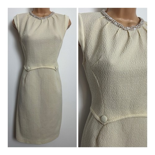 Vintage 1960s cream textured - vintage,