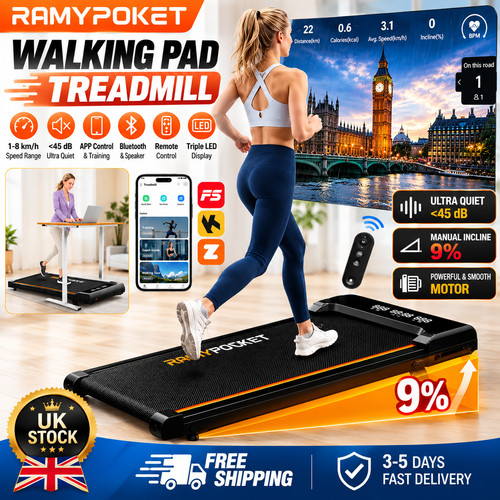 Walking pad with - with, incline