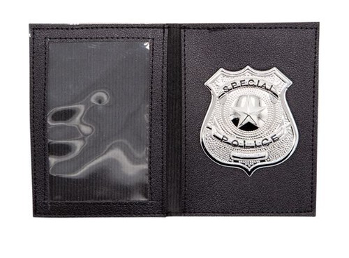 New police badge wallet - new,