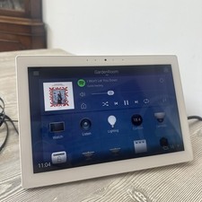 Control 4 T4 10-inch Touchscreen Wall Panel, White, C4-T4IW10-WH