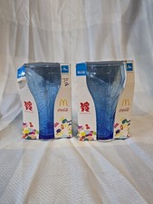 2 x McDonald's Coca Cola Coke Glass 2012  London Olympic Games - Swimming - NEW
