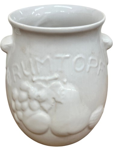 Vintage ceramic rumtopf jar - vintage,