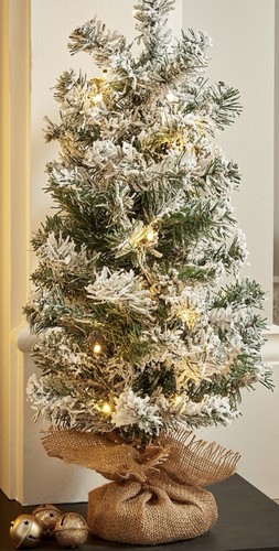 Green 2ft flocked fir - green,