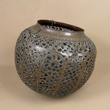 Antique Ceiling Light Lantern Metal Brass Lamp Handmade Moroccan Hanging Ornate