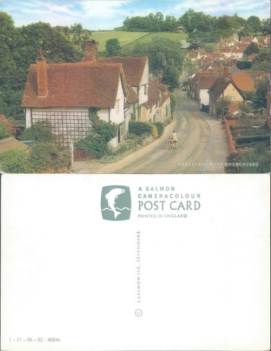 Kersey from the churchyard - kersey,