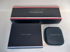 Tommy Hilfiger Collection Wallet Black Leather Bangle and Socks Gift Set New
