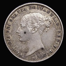 Sixpence 1868 Davies 1072, dies 2A, Die Number 9, VF, Very Rare