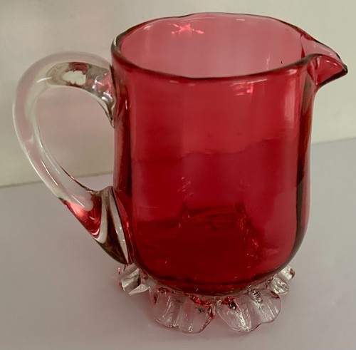 Antique victorian cranberry - antique,