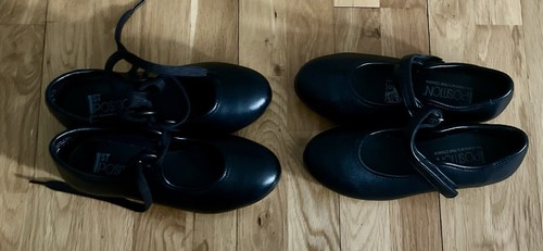 Girls 1st position tap shoes - girls,