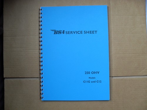 Bsa c10 c10l c11g - c10, c10l,c11g,c12
