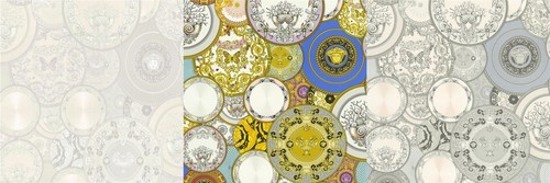 Versace wallpaper plates - versace,