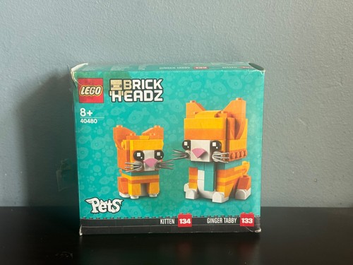 Lego brickheadz ginger tabby - lego, brickheadz: