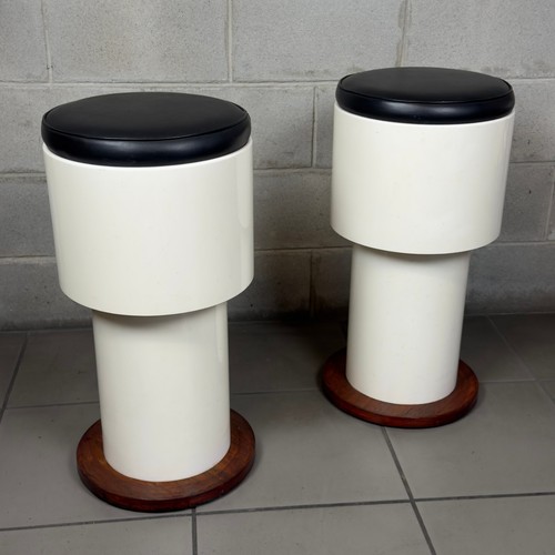 Pair joe colombo stools - pair,