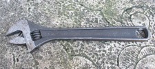 Vintage ROEBUCK 10" 250mm Adjustable Spanner Wrench.