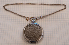 Vintage Soviet Molniya pocket watch. Hunting. USSR