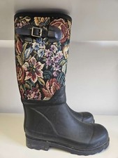 Ladies Tapestry Rainboots size
