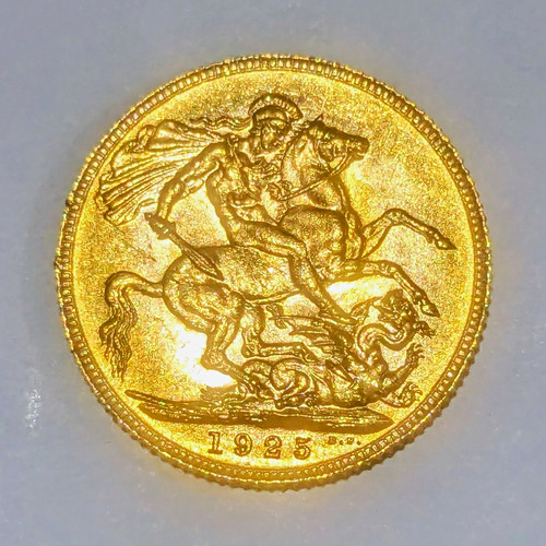 1925 george british - v, gold