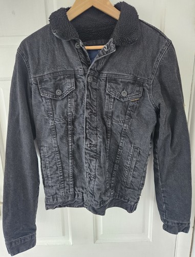Zara man 1975 black denim - black,