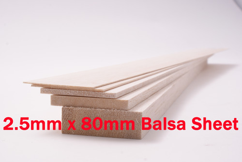 Balsa wood sheet 5mm - wood,