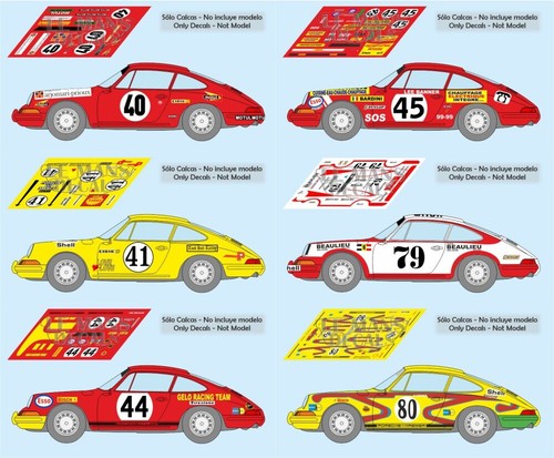 Decals porsche 911 - porsche, le