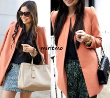 A683 ZARA WOMAN COAT CORAL