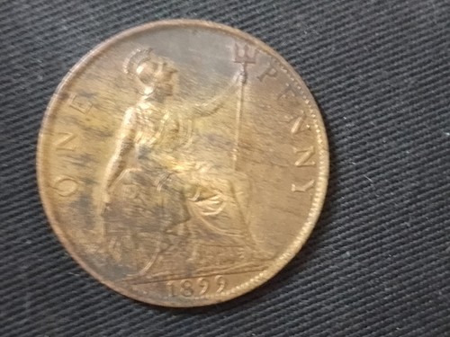 1899 penny victoria british - 1899,