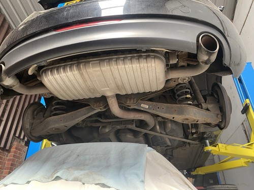 Audi mk2 exhaust back - audi,